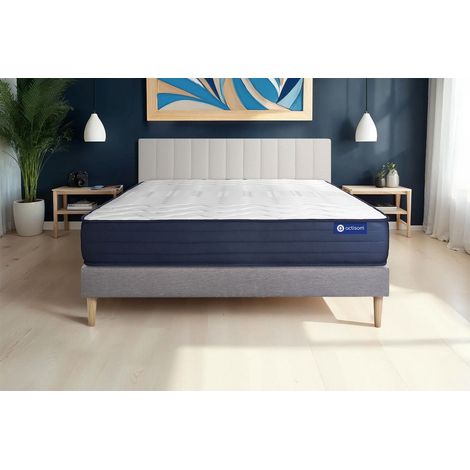 Kit rete e materasso matrimoniale Actiflex life 180x200cm - Spessore : 22cm - Molle insacchettate e memory foam- molto rigido