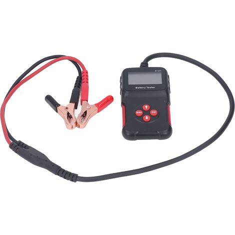 Testeur de batterie automobile 12 V, analyseur de système de charge automatique (100 à 2000 CCA) pour camions, bateaux, SUV et motos (1/5)