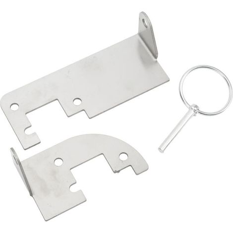 Dispositif de sécurité antivol pour porte de camping-car – Métal robuste – Installation simple – Compatible Fiat Ducato 250 290 (1/4)