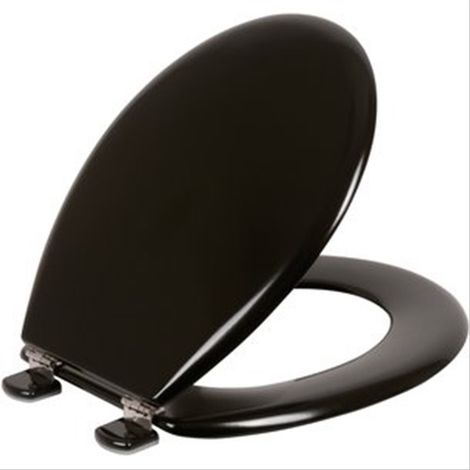 Abattant bois Tradition double Olfa noir NF