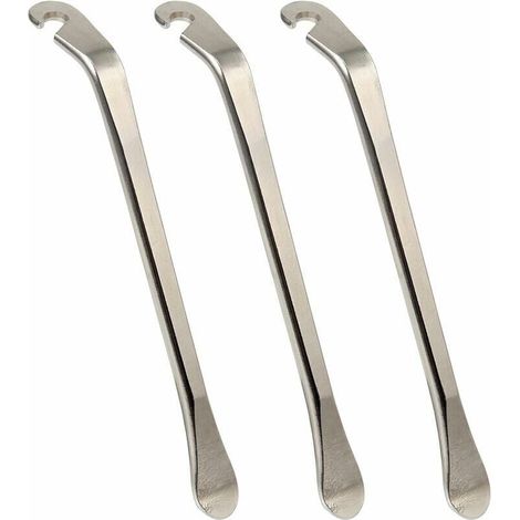 Juego de herramientas de reparación de metal de alta calidad y popular para desmontadores de neumáticos de bicicleta, 3 piezas (1/4)