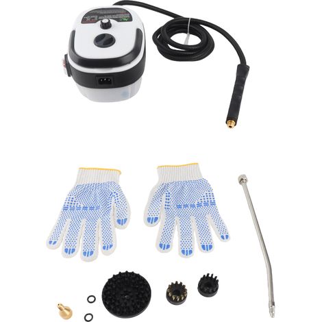 Nettoyeur vapeur portatif 1500W haute puissance 6 vitesses réglables pratique pour réfrigérateur de cuisine (1/5)