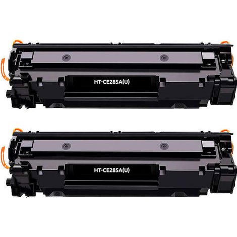 Pack de 2 cartuchos de toner genéricos HP CE285A/CE278A/CB435A/CB436A (85A/78A/35A/36A) de alta calidad.
Adecuado para uso en las siguientes impresor