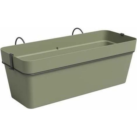 Planter - ARTEVASI - CAPRI RE KIT - 50 ma - Ash green (1/2)