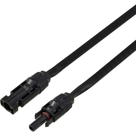 TRU COMPONENTS TC-13805776 Rallonge de câble solaire 4.0 mm² 30 A Longueur de câble 1 m