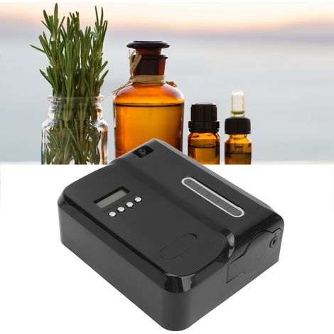 Diffusore di oli essenziali intelligente Bluetooth con app per dispositivi mobili per aromaterapia e purificazione dell'aria, in ABS nero, per casa, ufficio e hotel. (1/4)