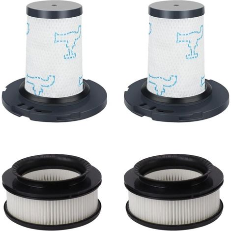 Filtre pour Rowenta X-Force Flex 11.60 12.6 14.60 15.60 Animal RH98xX RH99xx, 2 Filtres Pré-moteur + 2 Filtres Post-moteur ZR009007 ZR009008 (1/4)