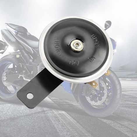 Universelle 3-Zoll-Hupe aus Metall, 12 V, 1105 dB, superlaut, wasserdicht, für Auto, LKW und Motorrad