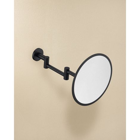 COSMIC Architect Sp miroir grossissant miroir maquillage noir doux (noir mat) murale (X5) (1/5)