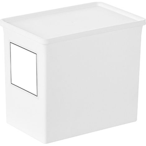 Staubdichte Aufbewahrungsbox für Waschpulver mit Deckel, großes Fassungsvermögen für Waschpulver oder Waschperlen. (1/5)