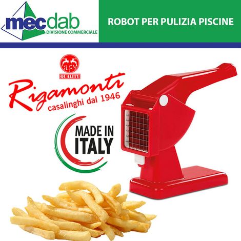 Rigamonti Mister Chips tranciapatate polipropilene e acciaio inox 18/c (1/2)