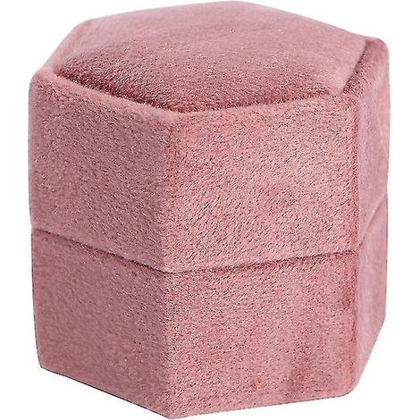 Boîte de rangement en velours et ABS pour bagues (1/3)