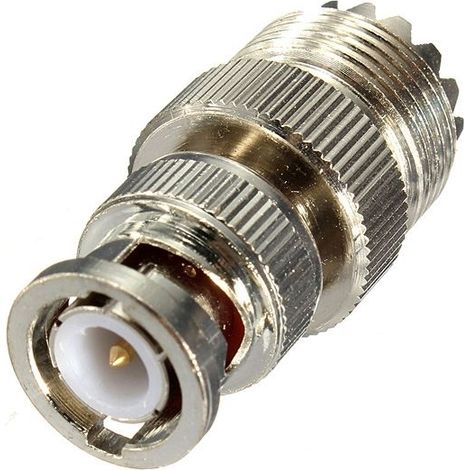 Adaptador de enchufe BNC / toma UHF
