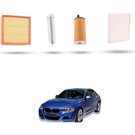 Kit Tagliando 4 filtri compatibile con BMW Serie 3 (F30, F80,F31) 325d 160kw dal 2013 (1/5)