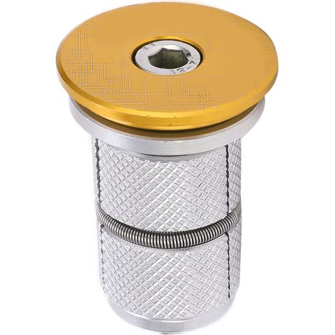 Couvercle supérieur de noyau d'expansion de fourche avant de vélo en fibre de carbone, noyau suspendu d'expansion étendu pour BicycleGold (1/5)