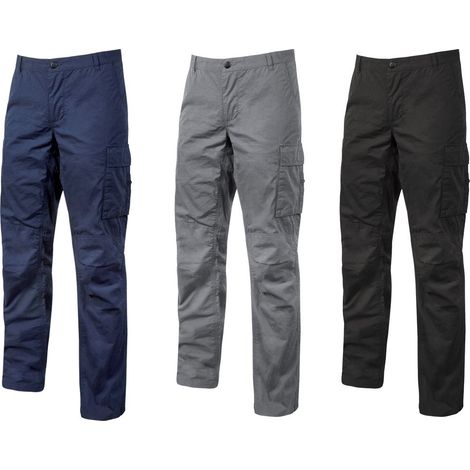 Pantaloni da lavoro estivi U-Power Ocean Slim fit - M - Blu