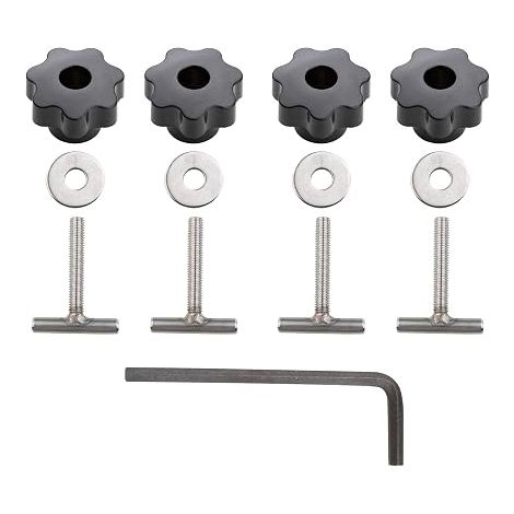 Vis de fixation pour rail verrouillage en acier inoxydable Boulons T T5 T6 7h5883084c 50 mm (1/5)