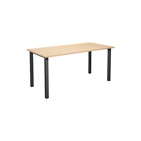Mesa multiusos DUO-U tablero recto profundidad 800 mm