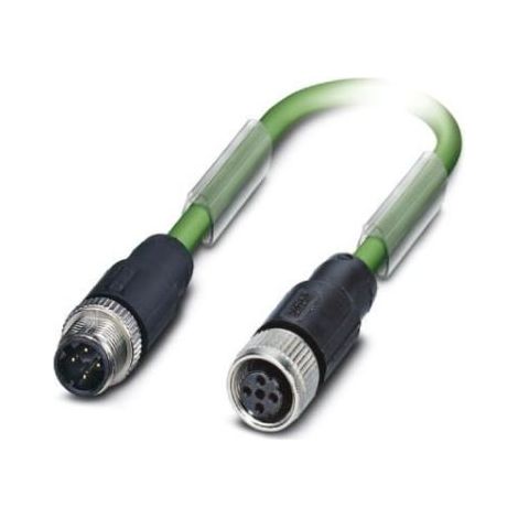 Câble Ethernet catégorie 5 Phoenix Contact, Vert, 2m Avec connecteur Droit ( Prix pour 1 )