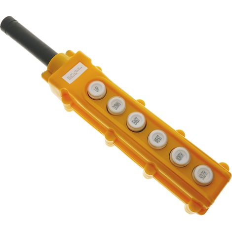 BeMatik - Boîte de commande avec 2+2+2 boutons poussoirs momentanés série COB 70x50x245mm (1/5)