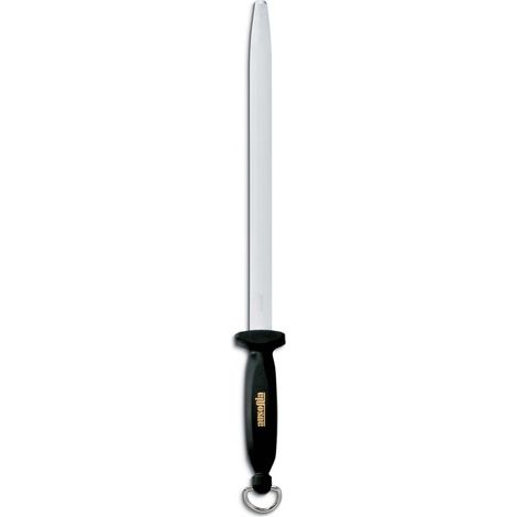AFFILATOIO MACELLAIO PROFESSIONALE OVALE MANICO ATOSSICO 30cm AUSONIA