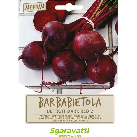SEMI PER ORTAGGI E VEGETALI barbabietola detroit