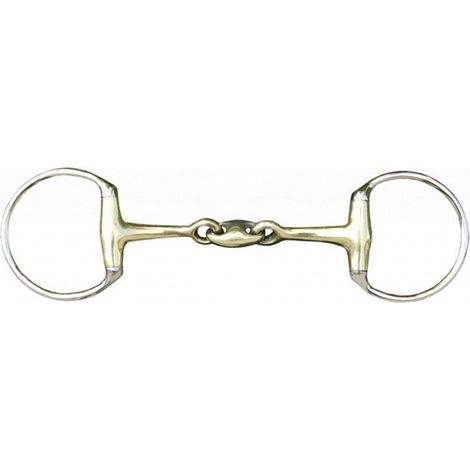 14,5 cm: Filetto ad oliva a doppio snodo 16 mm in Argentan