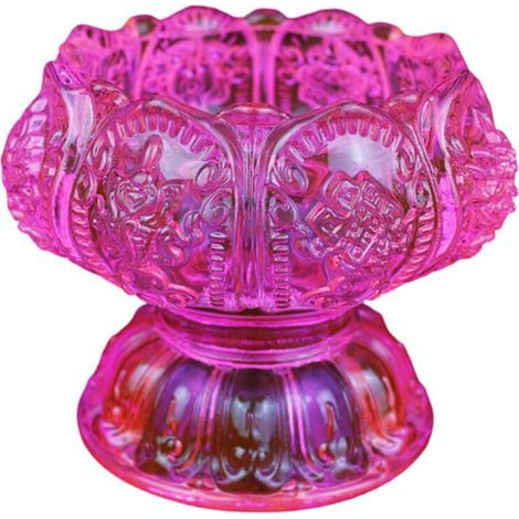 Excellent support de lampe de table en cristal comprenant-Rose