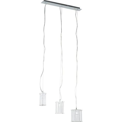 Lámpara colgante Crystal X MD611093A Italux