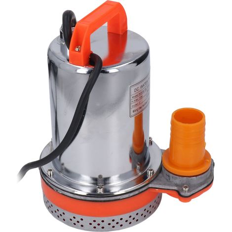 Pompe immergée inox cuivre rouge filtration isolation 12V 300W usage industriel agricole (1/5)