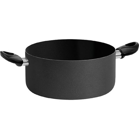 CASSERUOLA DUE MANICI 'BLACK LINE' ÃE cm. 16 - h.8 - capacitÃE 2,5 lt.  - PENTALUX