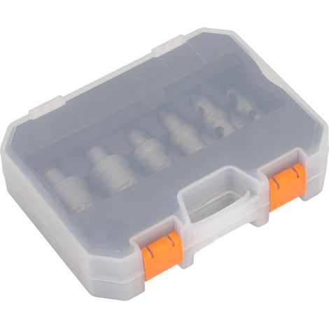 Kit 6 scies cloches TCT carbure monobloc, coupe métaux durs, usage intensif, 16-32mm, acier inox, fer, bois (1/5)
