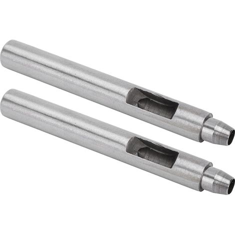7-mm-Lederlocher zum Selbermachen, 2 Stück Rundlocher, Lochzange, Bohrwerkzeug, Bastelbedarf (1/5)