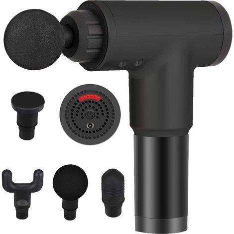 Pistolet de massage / Pistolet musculaire / Pistolet de massage - Sans fil multicolore-AquaForge (1/5)