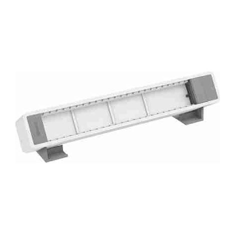 Regleta de enchufes de escritorio BTI1508613WG compatible con funciones MatixGO - 12 módulos - Acabado de la cubierta: gris