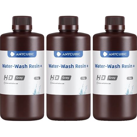 Resina di alta precisione, lavabile con acqua e di colore oro, per stampanti 3D. (1/2)