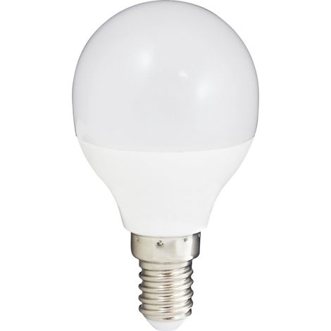 Bombilla LED G45 E14 WW 560lm Platino lechoso 303936 Polux (1/3)