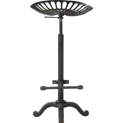 Maison Exclusive - Barhocker Schwarz Gusseisen (1/5)