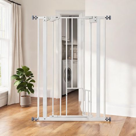 Barrière pour animaux à fermeture automatique sans perçage (1/5)