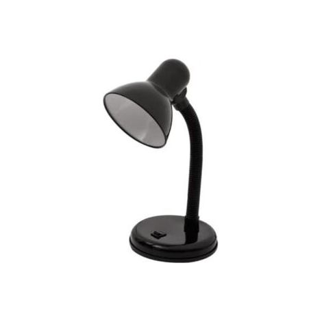 Lampada da scrivania per una luminosità ottimale nella tua postazione di lavoro (NERA) (lampadina non inclusa) (1/4)