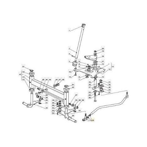 LENKSTANGE NJ92-NJ98 1 ORIGINAL STIGA - 382000538/1