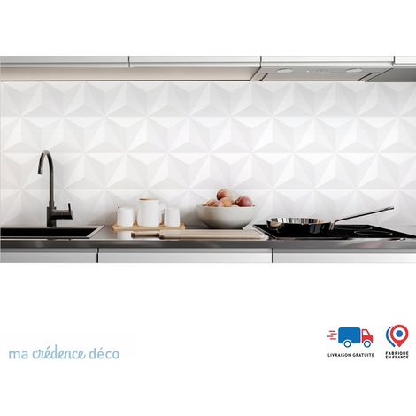 Crédence : Etoile et origami - Alu composite - 60 - 120 (1/3)
