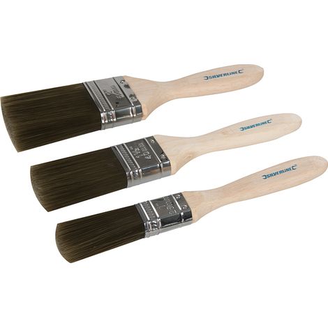 Premium Farbpinselsatz mit synthetischen Borsten 25-40-50mm 3-tlg. (1/2)