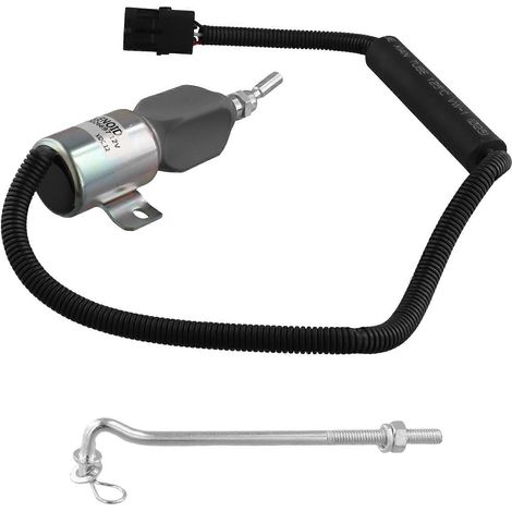 12V Kraftstoffabsperrventil 13026882 13026697 für Deutz Landwirtschaftsmotor TD226B-4 (1/5)