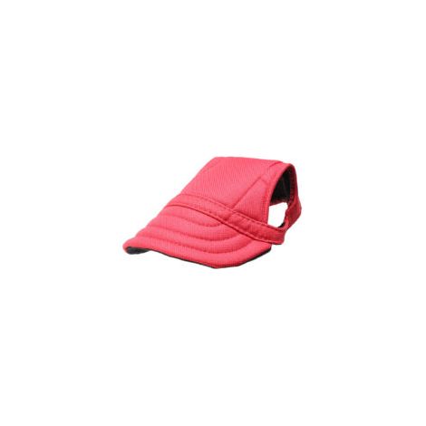 Casquette de baseball stylée pour chien, taille L, couleur rouge, pour un look sportif et décontracté