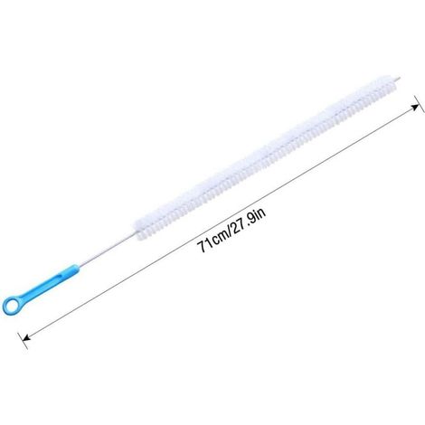 2 pièces brosse de nettoyage de canalisations de 71 cm, brosse de nettoyage de canalisations, brosse de nettoyage de tuyaux d'évier (1/3)