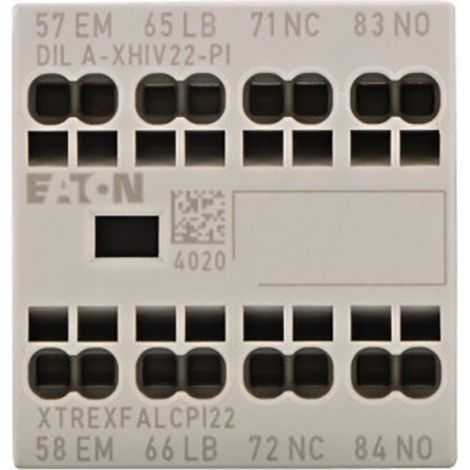 Eaton DILA-XHIV22-PI Hilfsschalterblock 2 Schließer, 2 Öffner 4 A 1 St. (1/3)