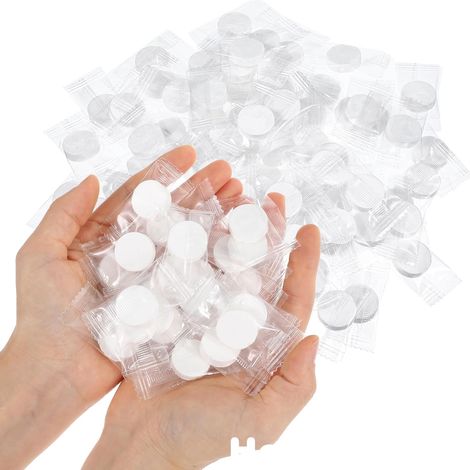 Lot de 80 serviettes compressées jetables pour voyage, serviettes en papier, serviettes pour le visage, serviettes de camping, serviettes de toilette, gants de bain, serviettes de bain, pour le (1/5)
