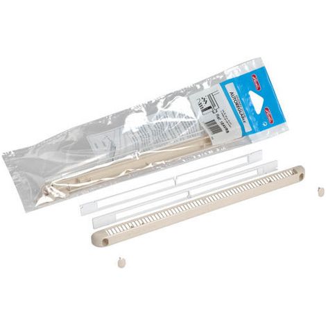 Kit entrée d'air autoréglable VM-G30CEA 30m³ ANJOS Déflecteur+régulateur+4 vis+4 cache vis - Beige - 0807BE