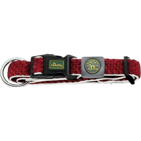 Collar para Perro Hunter Plus Hilo Rojo XL